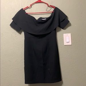 Strapless Off shoulder pencil dress